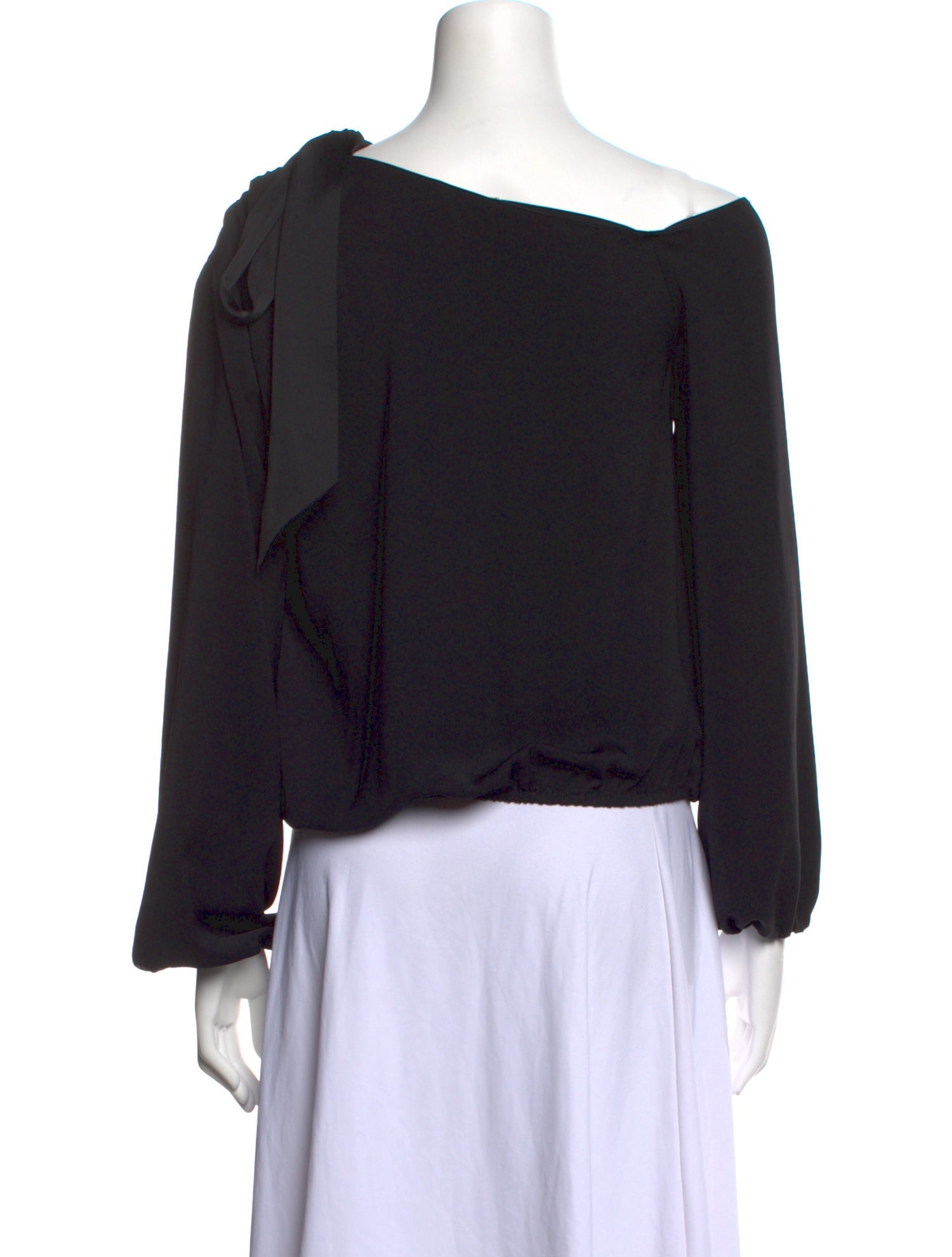 Ramy Brook One-Shoulder Long Sleeve Sweatshirt